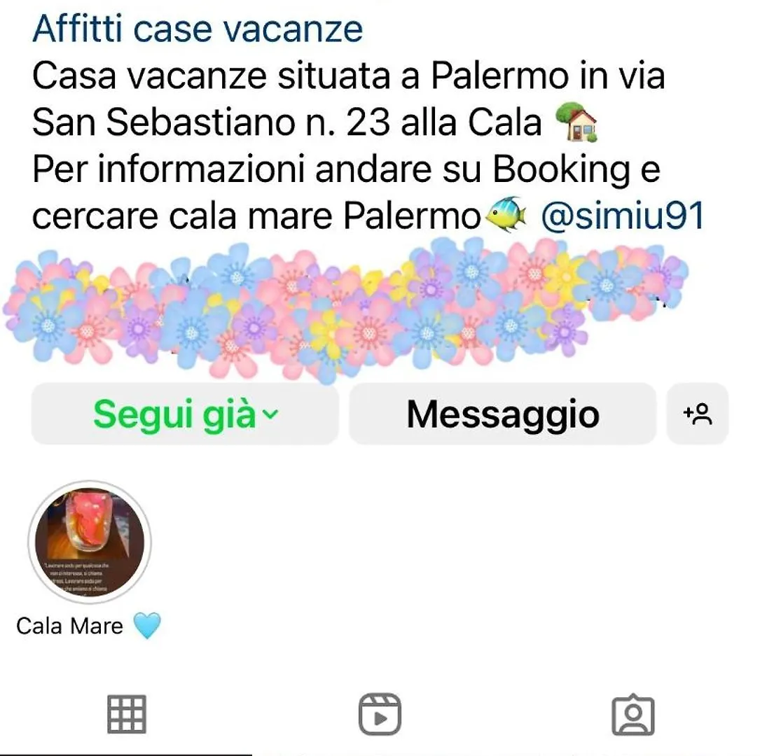 Appartamento Cala Mare Palermo